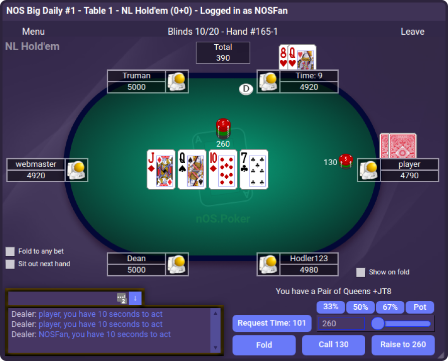 Host free poker tournament online casino